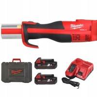 Обжимник гидравлический аккумуляторный для труб MILWAUKEE M18 BLHPT-202C (ЗУ+2Х2Ач+кейс)