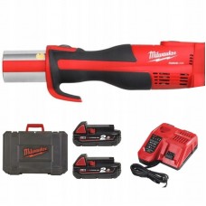 Обжимник гидравлический аккумуляторный для труб MILWAUKEE M18 BLHPT-202C (ЗУ+2Х2Ач+кейс)