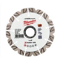 Диск алмазний Speedcross MILWAUKEE XHUDD 125, Ø125мм (залізобетон, граніт)