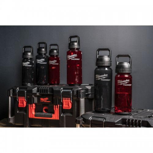 Бутылка для воды PACKOUT MILWAUKEE, 1420 мл, черная