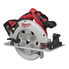 Пила дисковая аккумуляторная бесщеточная MILWAUKEE M18 BLCS66-502X Ø165мм (ЗУ+2акк.Х5Ач+HDкейс)