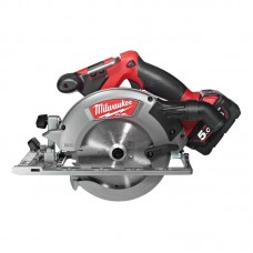 Пила дискова акумуляторна безщіткова MILWAUKEE M18 CCS55-502X Ø165мм (ЗУ+2акк.Х5Ач+HDкейс)