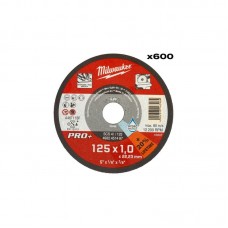 Диск відрізний по металу MILWAUKEE, SCS 41/125х1 PRO+, Ø125мм (600шт)