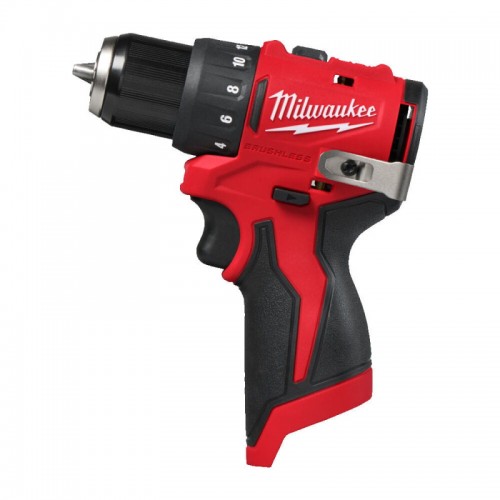 Дриль-шуруповерт акумуляторний безщітковий MILWAUKEE M12 BLDDRC-402С (40Нм) (ЗУ+2акк.Х4Ач+кейс)