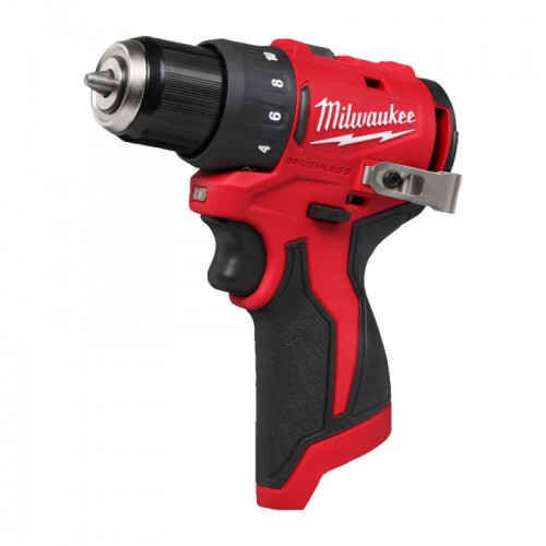 Дриль-шуруповерт акумуляторний безщітковий MILWAUKEE M12 BLDDRC-402С (40Нм) (ЗУ+2акк.Х4Ач+кейс)