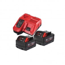 Энергокомплект MILWAUKEE M18 NRGCR-502 (ЗУ M12-18FC+2акк.Х5Ач B5-CR)