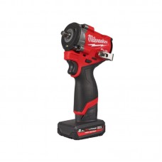 Гайковерт аккумуляторный бесщеточный MILWAUKEE 3/8'' (745 Нм) M12 FCIWF38G3-502X, с кольцом