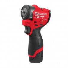 Гайковерт аккумуляторный бесщеточный MILWAUKEE 1/4'' (136 Нм) M12 FSCIWF14-252X, с кольцом