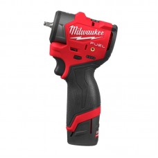 Гайковерт аккумуляторный бесщеточный MILWAUKEE 1/4'' (136 Нм) M12 FSCIWF14-252X, с кольцом