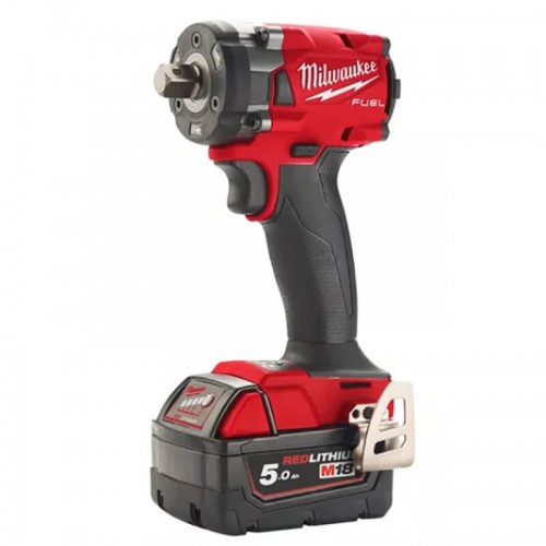 Гайковерт аккумуляторный бесщеточный MILWAUKEE 1/2\" (339 Нм) M18 FIW2P12-502X, с пином (ЗУ+2Х5Ач)