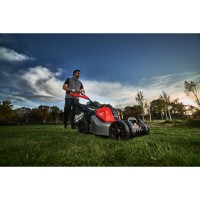 Газонокосарка акумуляторна безщіткова самохідна MILWAUKEE (46см) M18 F2LM46-0 (2Х18В) (каркас)