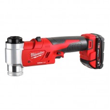 Пробойник аккумуляторный для отверстий FORCE LOGIC™ MILWAUKEE M18 HKP-201C (ЗУ+2акк.Х2Ач+кейс)