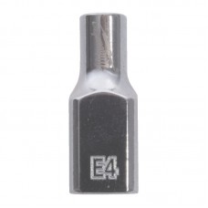 Головка торцевая хромированная TORX Е-стандарт ¼”  MILWAUKEE, E4