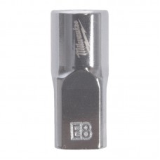 Головка торцевая хромированная TORX Е-стандарт ¼” MILWAUKEE, E8