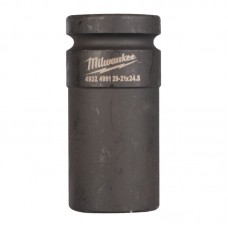 Головка ударная для ж/д креплений ShW 1'' 4гр. MILWAUKEE, удлиненная, 21х24,5мм