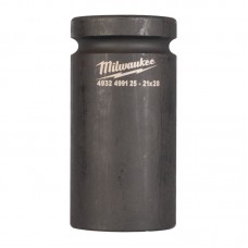 Головка ударная для ж/д креплений ShW 1'' 4гр. MILWAUKEE, удлиненная, 21х28мм