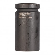 Головка ударная для ж/д креплений ShW 1'' 4гр. MILWAUKEE, удлиненная, 22х29мм