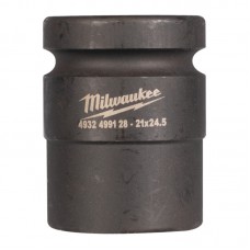 Головка ударная для ж/д креплений ShW 1'' 4гр. STD MILWAUKEE, 21х24,5мм