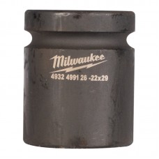 Головка ударная для ж/д креплений ShW 1'' 4гр. STD MILWAUKEE, 22х29мм