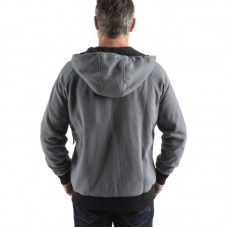 Толстовка с подогревом с капюшоном MILWAUKEE, M12 HHGREY4-0 (S), серая (размер S)