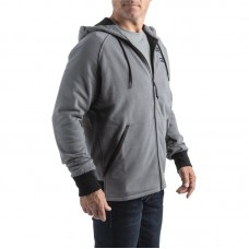 Толстовка с подогревом с капюшоном MILWAUKEE, M12 HHGREY4-0 (S), серая (размер S)