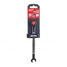 Ключ рожково-накидний MAX BITE MILWAUKEE с трещеткой, 9мм