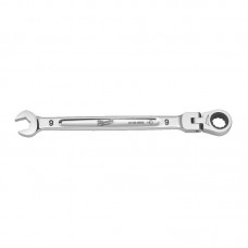 Ключ рожково-накидний MAX BITE MILWAUKEE с трещеткой и шарниром, 9мм