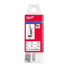 Кольцевая фреза по металлу MILWAUKEE HSS (WELDON), Ø14x50мм