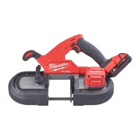 Пила ленточная аккумуляторная бесщёточная MILWAUKEE M18 FBS85-202C (ЗУ+2акк.Х2Ач+кейс)