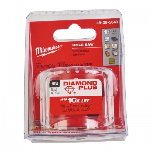 Коронка алмазная Diamond Plus Milwaukee Ø44мм (5/8\"х18)