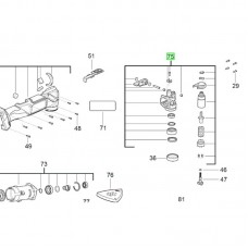 Корпус редуктора у зборі/Milwaukee M18FMT