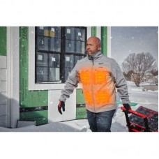 Куртка с подогревом размер \"S\" M12 HJGREY5-0  MILWAUKEE (без  з/у и аккумулятора)