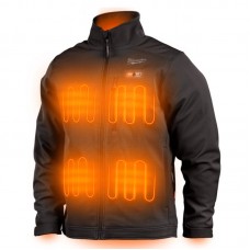 Куртка с подогревом  MILWAUKEE, M12 HJBL5-0 (S), черная (размер S)