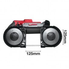 Пила ленточная аккумуляторная бесщёточная MILWAUKEE M18 CBS125-502C (ЗУ+2акк.Х5Ач+кейс)