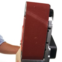 Ленточная шлифовальная машина MILWAUKEE BS 100 LE с шириной полировки 100 мм (4) 4933385150