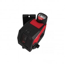 Нивелир линейно-точечный аккумуляторный MILWAUKEE M12 CLLP-301C (зелёный луч)