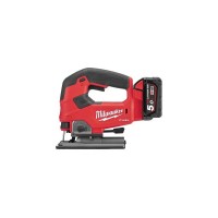 Пила лобзиковая аккумуляторная бесщёточная MILWAUKEE M18 FJS-502X (ЗУ+2акк.Х5Ач+HDкейс)