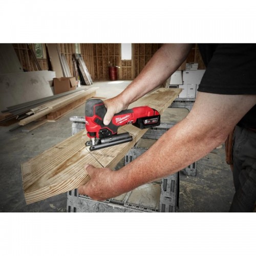 Пила лобзиковая аккумуляторная бесщёточная MILWAUKEE M18 FBJS-0X (каркас+HDкейс)