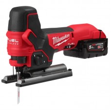 Пила лобзиковая аккумуляторная бесщёточная MILWAUKEE M18 FBJS-502X (ЗУ+2акк.Х5Ач+HDкейс)