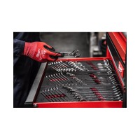 Ложемент с ключами рожково-накидными MAX BITE MILWAUKEE (27шт) (45х536х417мм) для тележек