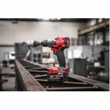 Дрель-шуруповёрт аккумуляторная бесщёточная MILWAUKEE M18 FDD3-0X (158 м) (каркас+HDкейс)