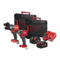 Набор из 2х инструментов аккумуляторных бесщеточных MILWAUKEE M18FPP2B3-502X