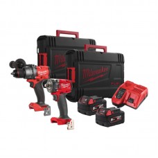 Набор из 2х инструментов аккумуляторных бесщеточных MILWAUKEE M18FPP2B3-502X