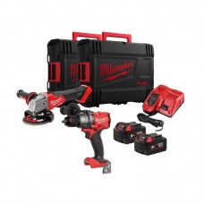 Набор из 2х инструментов аккумуляторных бесщеточных MILWAUKEE M18 FPP2E3-502X