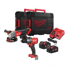 Набор из 2х инструментов аккумуляторных бесщеточных MILWAUKEE M18 FPP2E3-502X