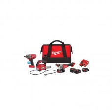 Набор из 3х инструментов аккумуляторных бесщеточных MILWAUKEE M18 FPP3AK-523B \"АГРО\"