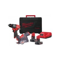 Набор из 2х инструментов аккумуляторных бесщеточных MILWAUKEE M12FPP2G2-402X