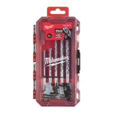 Набір бурів SDS-PLUS MX4 PACKOUT MILWAUKEE (5/6/6/8/10мм) Set 1 (5шт)