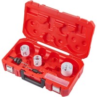 Набір коронок Bi-Metal HOLE DOZER™ MILWAUKEE (Ø24/30/38/46/51/64мм) (7шт)