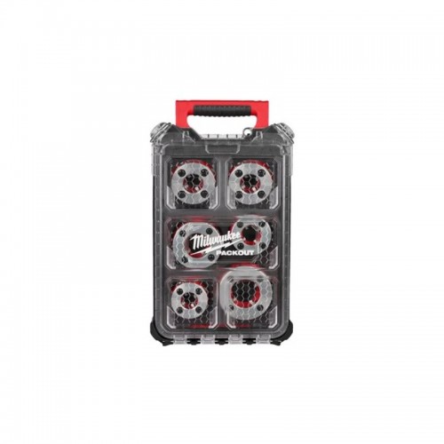 Набор головок для резьбонарезного инструмента PACKOUT MILWAUKEE  FPT2HK BSPT Alloy (для FPT2) (6шт)